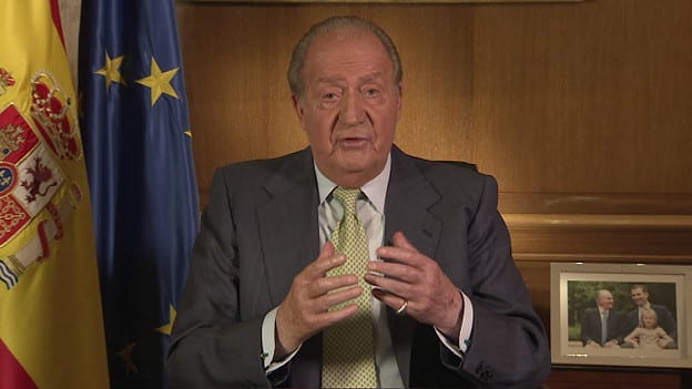Na TV, rRei Juan Carlos se despede dos espanhóis e dos 39 anos de reinado (BBC)