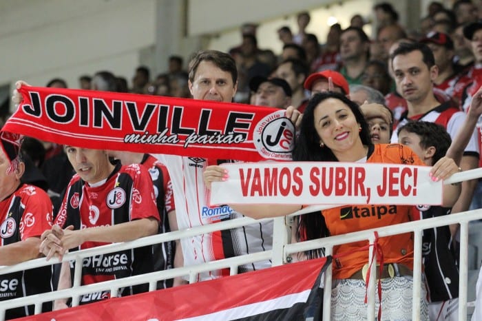 Torcedores querem JEC na Série A (Divulgação/Site Oficial)