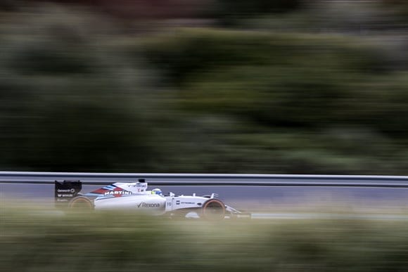 Massa andou pela primeira vez com o novo carro na última terça, e gostou do que viu (Xavi Bonilla/Grande Premio)