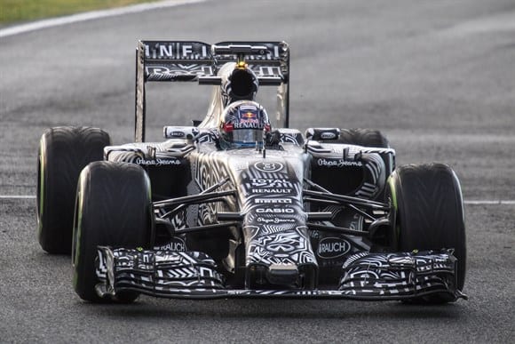 Pintura camuflada da Red Bull chamou a atenção na pista e agradou os fãs (Xavi Bonilla/Grande Premio)