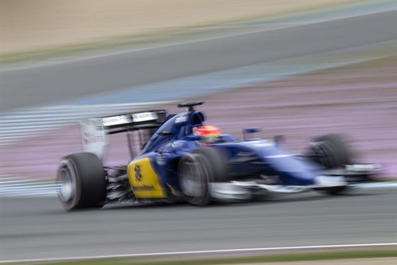 Felipe Nasr (Sauber) anda forte nos testes em Jerez (Xavi Bonilla/Grande Premio)