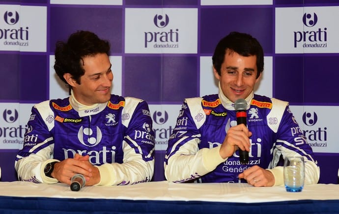 Bruno Senna e Nicolas Prost, lado a lado na Stock Car (Miguel Costa Jr.)