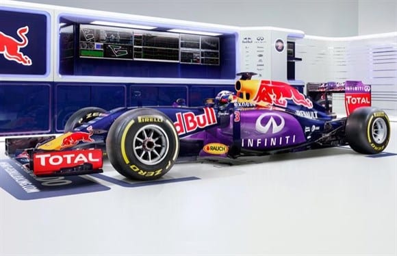 Nova pintura da Red Bull. Pelas poucas mudanças, nem parece tão "nova" assim (Red Bull)