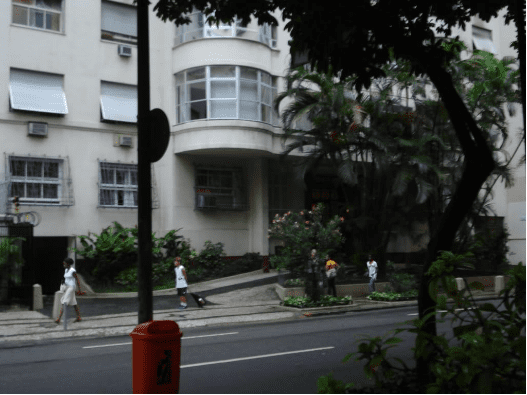 Rua Tonelero, 180 Copacabana, Rio de Janeiro, hoje.